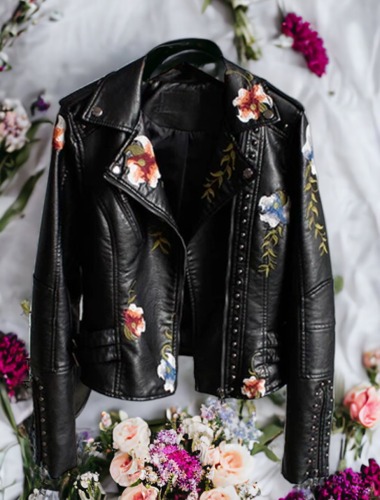 Vanessa | Fashionable Leather Jacket