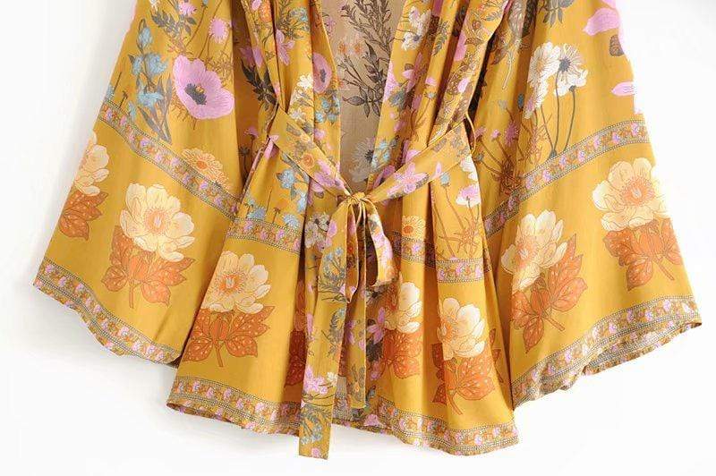 Floral Desert Rose | Beautiful Kimono