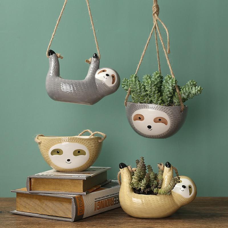 Cute Sloth | Charming Pot