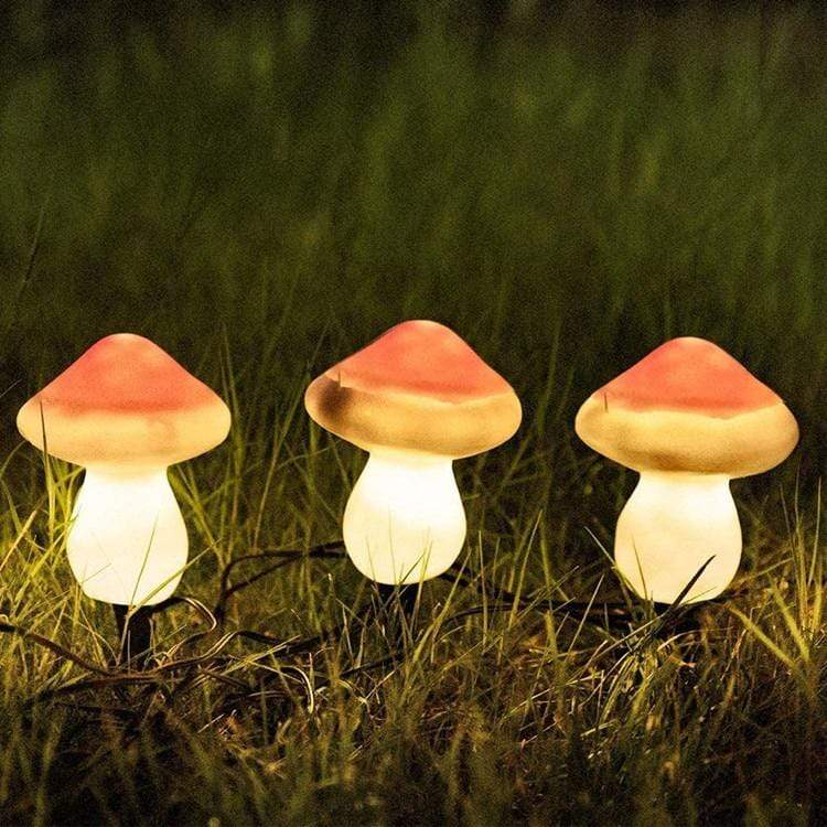 Fairy Tale Mushrooms | Solar Powered Garden Lights