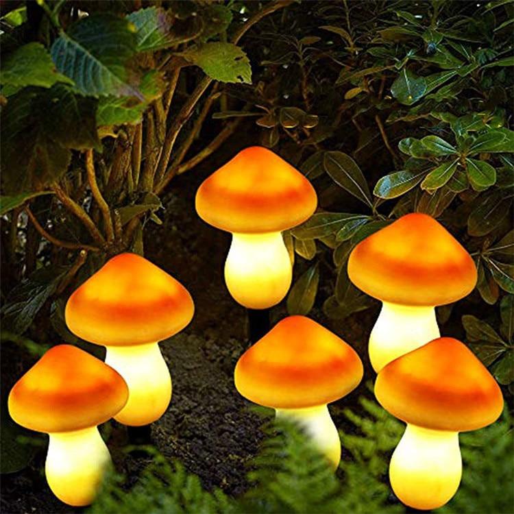 Fairy Tale Mushrooms | Solar Powered Garden Lights