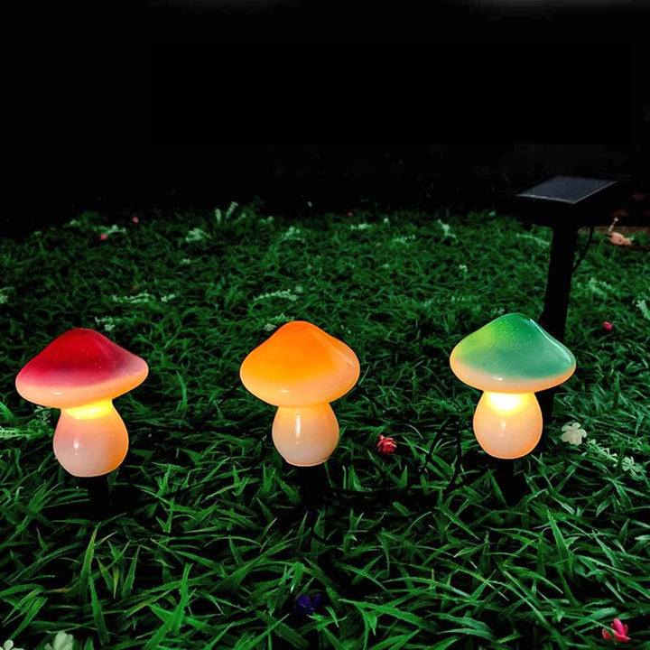 Mystic Forest | Solar Mushroom Lights